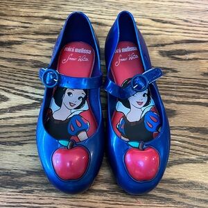 Girls Mini Melissa Snow White Flats